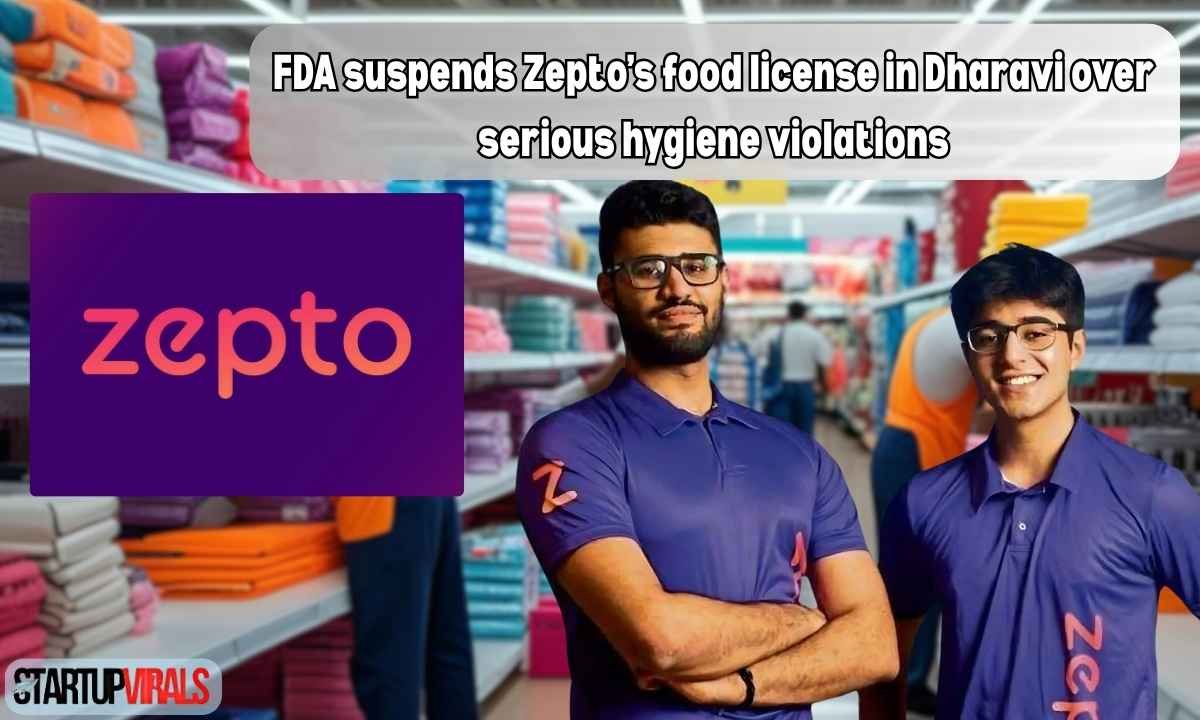 FDA suspends Zepto’s food license in Dharavi over serious hygiene violations